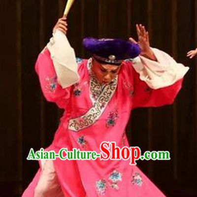 Heros Chinese Kun Opera Scholar Ximen Qing Garment Apparels Clothing and Headwear Kunqu Opera Young Male Costumes