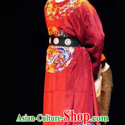 Chinese Yue Opera Xiaosheng Garment and Headwear Shaoxing Opera Young Male Official Costumes Number One Scholar Clothing