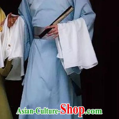 Six Chapters of a Floating Life Chinese Kun Opera Xiaosheng Shen Fu Apparels Garment Costumes and Headwear Kunqu Opera Young Male Clothing