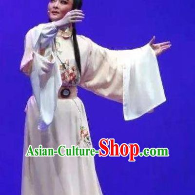 Chinese Yue Opera Niche Apparels Zhang Yu Niang Shaoxing Opera Young Male Costumes Scholar Garment and Headwear
