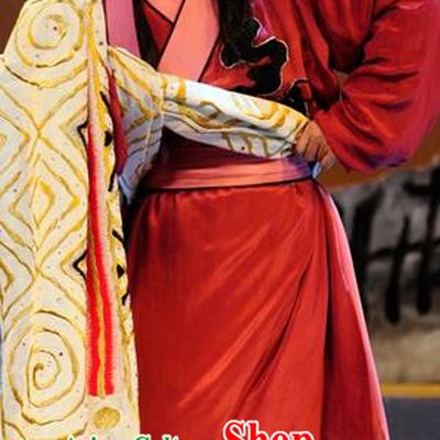 Qian Yu Jin Chinese Huangmei Opera Niche Apparels Costumes and Headwear Kunqu Opera Xiaosheng Ji Ping Garment Clothing