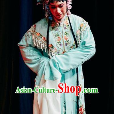 Chinese Shaoxing Opera Young Woman Dress The Jade Hairpin Yue Opera Diva Costumes Apparels Patrician Lady Garment and Headpieces
