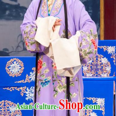 Chinese Ping Opera Young Female Rou Niang Costumes Apparels and Headpieces Traditional Pingju Opera Geng Niang Actress Dress Garment