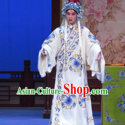 Zhu Hen Ji Chinese Ping Opera Wusheng Young Male Costumes and Headwear Pingju Opera Martial Male Zhu Chundeng Apparels Clothing