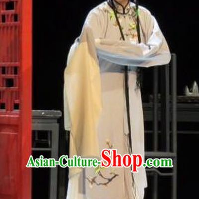 Chinese Ping Opera Distress Female Li Xiuru Apparels Costumes and Headdress Liang Xiao Traditional Pingju Opera Diva Widow Dress Garment