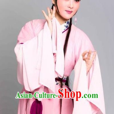 The Story of Hairpin Chinese Shaoxing Opera Civilian Female Dress Apparels Yue Opera Costumes Qian Yulian Garment and Headpieces
