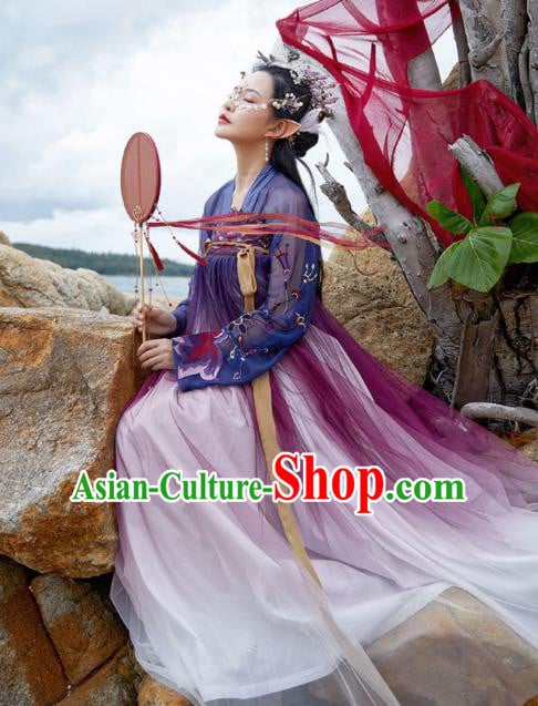 Chinese Traditional Ancient Apparels Tang Dynasty Historical Costumes Young Lady Hanfu Dress Chinese Traditional Ancient Apparels Tang Dynasty Historical Costumes Young Lady Hanfu Dress