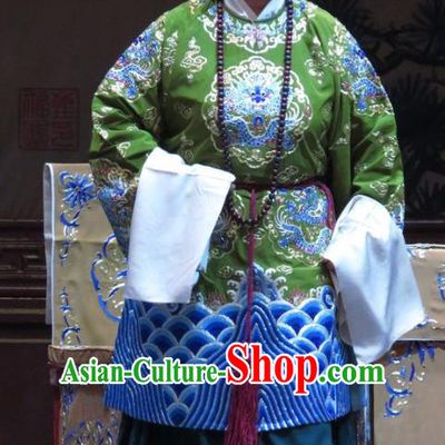 Chinese Ping Opera Laodan Elderly Female Apparels Costumes and Headpieces Jin Yunu Traditional Pingju Opera Dowager Countess Dress Garment