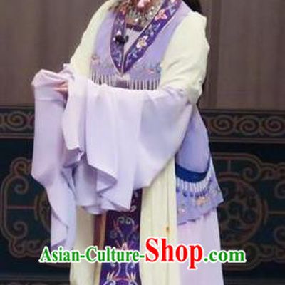 Chinese Ping Opera Diva Liu Yue Costumes The Wrong Red Silk Apparels and Headpieces Traditional Pingju Opera Hua Tan Dress Actress Garment