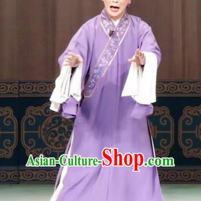 The Wrong Red Silk Chinese Ping Opera Scholar Zhang Qiuren Costumes Pingju Opera Young Male Apparels Clothing and Hat
