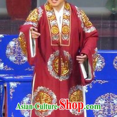 Chinese Ping Opera Laodan Elderly Female Apparels Costumes and Headdress Yuan Yang Pu Traditional Pingju Opera Dame Dress Garment