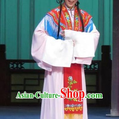 Chinese Ping Opera Diva Apparels Costumes and Headpieces Yuan Yang Pu Traditional Pingju Opera Hua Tan Dress Actress Garment