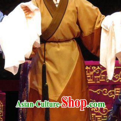 Chinese Ping Opera Old Dame Apparels Costumes and Headpieces The Five Female Worshipers Traditional Pingju Opera Elderly Woman Dress Garment