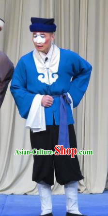 Chinese Ping Opera Figurant Role Costumes and Headwear Pingju Opera Bellman Apparels Clothing Chinese Ping Opera Figurant Role Costumes and Headwear Pingju Opera Bellman Apparels Clothing