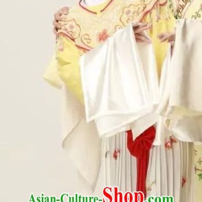 Chinese Shaoxing Opera Young Lady Yellow Dress Yue Opera Wu Nv Bai Shou Huadan Costumes Garment Actress Apparels and Headpieces