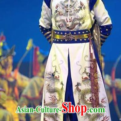 Chinese Yue Opera Royal Highness Garment Romance of the King Regency Shaoxing Opera Dorgon Apparels Costumes and Headwear