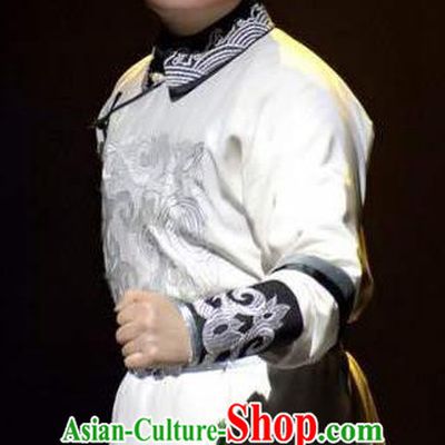 Chinese Yue Opera Manchu Prince Garment and Headwear Romance of the King Regency Shaoxing Opera Dorgon Apparels Young Male Costumes