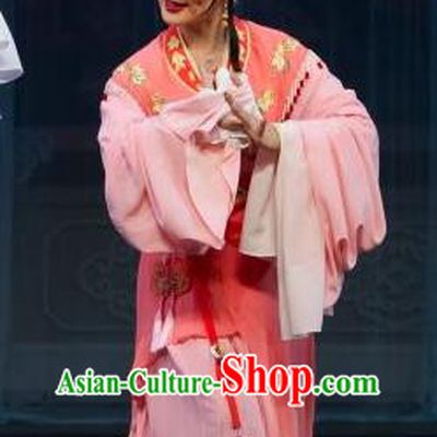 Chinese Shaoxing Opera Young Lady Yuan Yumei Dress Garment and Headpieces Tao Li Mei Yue Opera Huadan Female Apparels Costumes