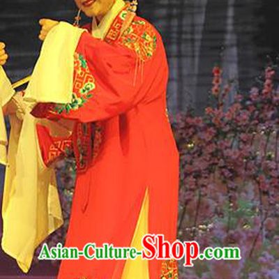He Wenxiu Chinese Yue Opera Scholar Robe Apparels Costumes and Headwear Shaoxing Opera Xiaosheng Young Male Garment Clothing