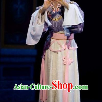 Chinese Shaoxing Opera Young Lady Tang Meifen Dress Apparels and Headdress The Number One Scholar Is Not Love Yue Opera Hua Tan Garment Costumes