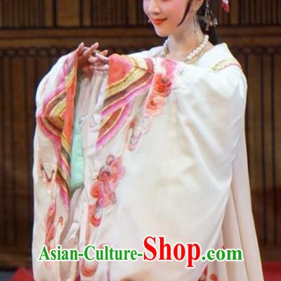 Emperor and the Village Girl Chinese Shaoxing Opera Imperial Consort Dress Costumes and Headdress Yue Opera Hua Tan Zhang Weijun Garment Apparels