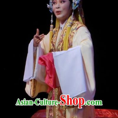 Chinese Yue Opera Ceremonial Robe and Headwear Emperor and the Village Girl Shaoxing Opera Young Male Garment Apparels Niche Costumes
