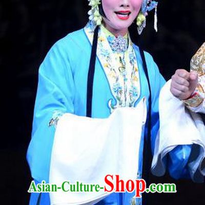 Chinese Beijing Opera Actress Apparels Costumes and Headdress Di Qing Traditional Peking Opera Young Female Dress Countess Garment