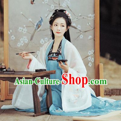 Chinese Traditional Tang Dynasty Noble Lady Apparels Historical Costumes Ancient Royal Princess Hanfu Dress Court Woman Garment