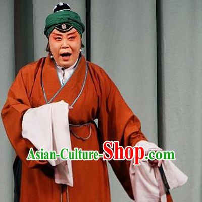 Chinese Ping Opera Elderly Woman Apparels Costumes and Headpieces Traditional Pingju Opera San Jie Lie Old Dame Dress Garment