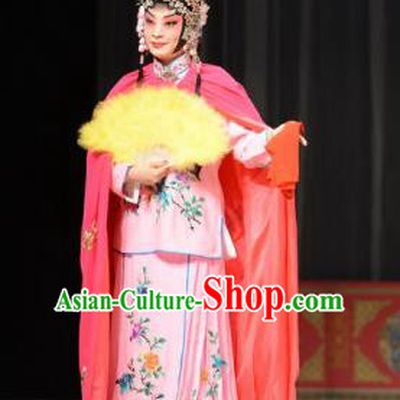 Chinese Ping Opera Diva Xue Yaoqin Apparels Costumes and Headpieces The Oil Vendor and His Pretty Bride Traditional Pingju Opera Actress Dress Courtesan Garment