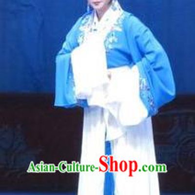 Chinese Ping Opera Distress Maiden Apparels Costumes and Headpieces Tell on Sargam Traditional Pingju Opera Diva Zhang Shangzhu Dress Garment