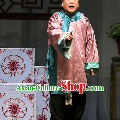 Chinese Beijing Opera Laodan Apparels Costumes and Headdress Han Yuniang Traditional Peking Opera Pantaloon Dress Elderly Female Garment