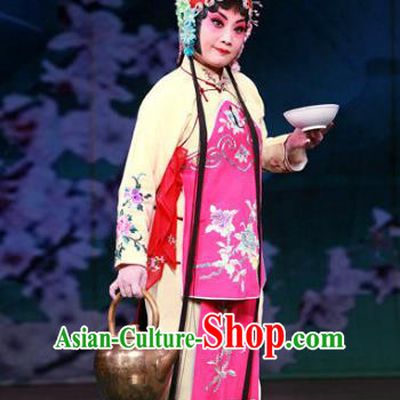 Chinese Beijing Opera Diva Chen Xiuying Apparels Romance of the Iron Bow Costumes and Headpieces Traditional Peking Opera Actress Dress Hua Tan Garment