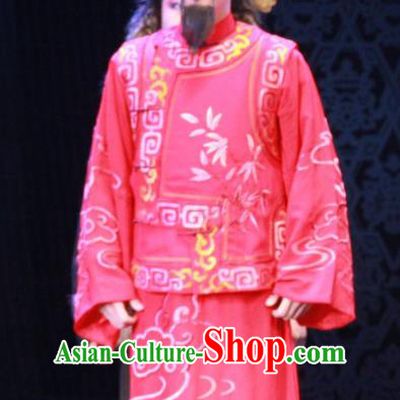 Yue Zhao Sai Bei Chinese Peking Opera Scholar Tang Tianyu Garment Costumes and Headwear Beijing Opera Male Wedding Apparels Clothing