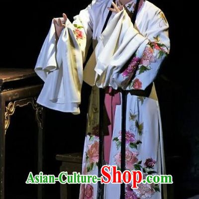 Chinese Beijing Opera Distress Maiden Apparels Daming Prefecture Costumes and Headpieces Traditional Peking Opera Hua Tan Dress Goddess Garment