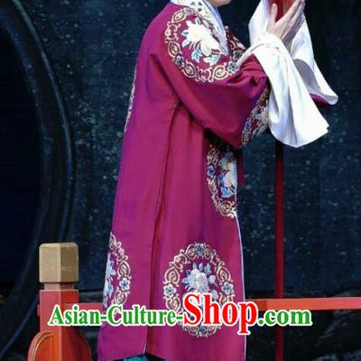 Chinese Beijing Opera Elderly Female Apparels Colorful Spear Costumes and Headpieces Traditional Peking Opera Dame Jiang Guizhi Dress Pantaloon Garment