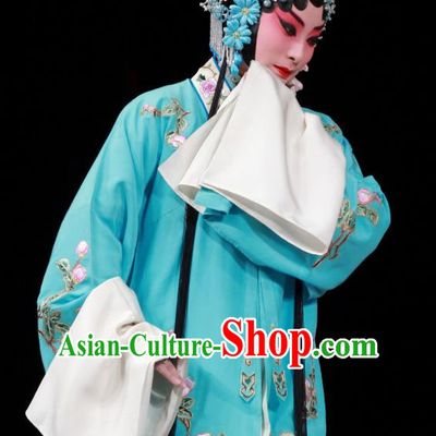 Chinese Beijing Opera Actress Diva Apparels Sang Yuan Ji Zi Costumes and Headpieces Traditional Peking Opera Hua Tan Dress Female Garment