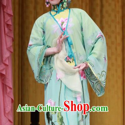 Chinese Beijing Opera Hua Tan Li Yaxian Apparels Xiu Ru Ji Costumes and Headpieces Traditional Peking Opera Actress Dress