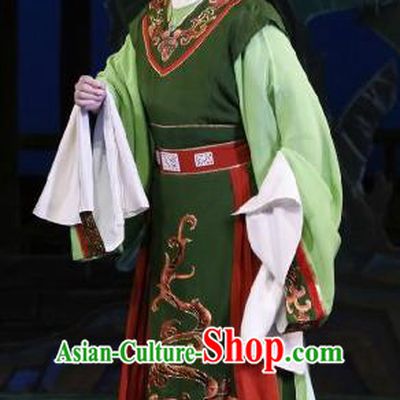 Huo Xiaoyu Chinese Peking Opera Young Male Garment Costumes and Headwear Beijing Opera Scholar Apparels Xiaosheng Niche Li Yi Clothing