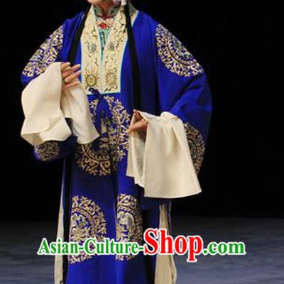 Chinese Beijing Opera Imperial Concubine Pan Apparels Qing Guan Ce Costumes and Headdress Traditional Peking Opera Hua Tan Dress Court Woman Garment