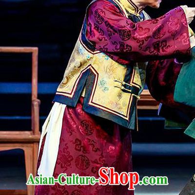 The Grand Mansion Gate Chinese Peking Opera Rich Childe Garment Costumes and Headwear Beijing Opera Young Male Apparels Xiaosheng Bai Jingqi Clothing