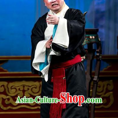 The Dream Of Red Mansions Chinese Peking Opera Chou Apparels Costumes and Headpieces Beijing Opera Servant Garment Clothing
