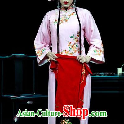 Chinese Beijing Opera Young Lady Apparels Xi Jiao Costumes and Headdress Traditional Peking Opera Dress Diva Yan Xijiao Garment