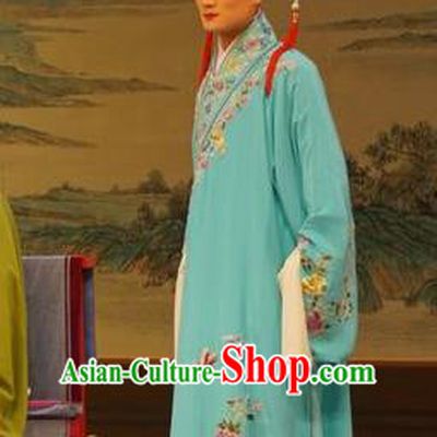 Mu Yang Juan Chinese Peking Opera Xiaosheng Apparels Costumes and Headpieces Beijing Opera Young Male Garment Niche Zhu Chundeng Clothing