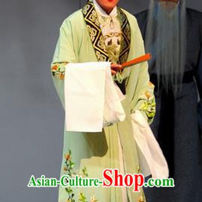 Tang Wan Chinese Peking Opera Xiaosheng Apparels Costumes and Headpieces Beijing Opera Young Male Garment Scholar Lu You Clothing