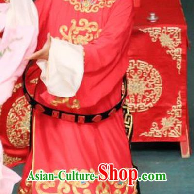 Jin Yunu Chinese Peking Opera Xiaosheng Mo Ji Apparels Costumes and Headpieces Beijing Opera Young Male Garment Official Embroidered Robe Clothing