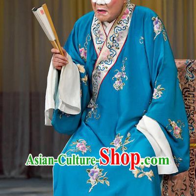 The Jade Hairpin Chinese Peking Opera Chou Apparels Costumes and Headpieces Beijing Opera Bully Lu Shaozhuang Garment Clothing