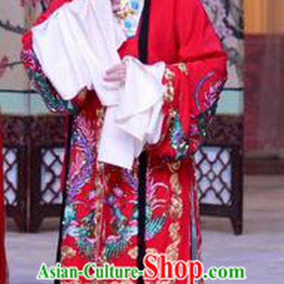 Chinese Beijing Opera Hua Tan Zhang Youzhen Garment Costumes and Hair Accessories The Jade Hairpin Traditional Peking Opera Young Female Red Dress Actress Apparels