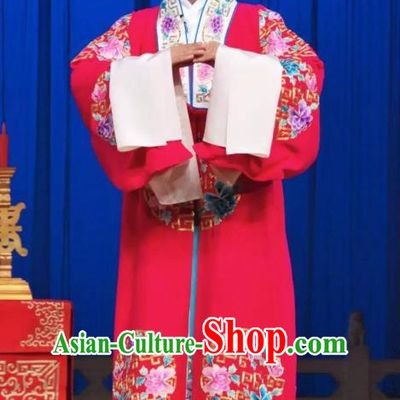 The Jade Hairpin Chinese Peking Opera Young Male Apparels Costumes and Headpieces Beijing Opera Xiaosheng Scholar Zhao Qixian Garment Clothing
