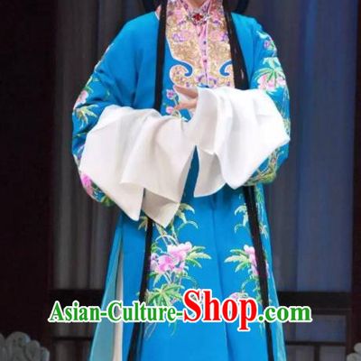 Chinese Beijing Opera Rich Lady Garment Zhang Youzhen Costumes and Hair Accessories The Jade Hairpin Traditional Peking Opera Young Female Dress Hua Tan Apparels